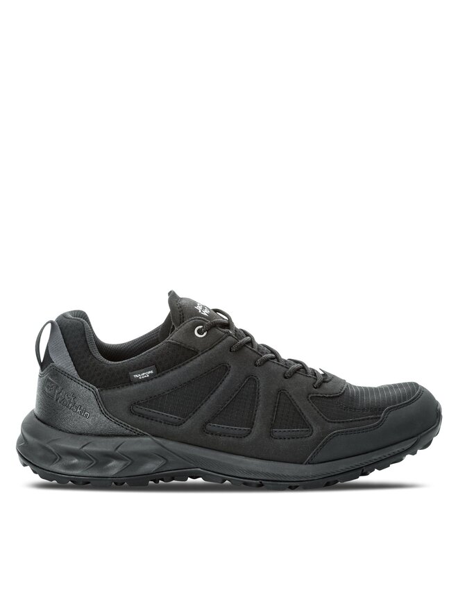 

Треккинговые кроссовки Woodland 2 Texapore Low 4051271 Jack Wolfskin, черный