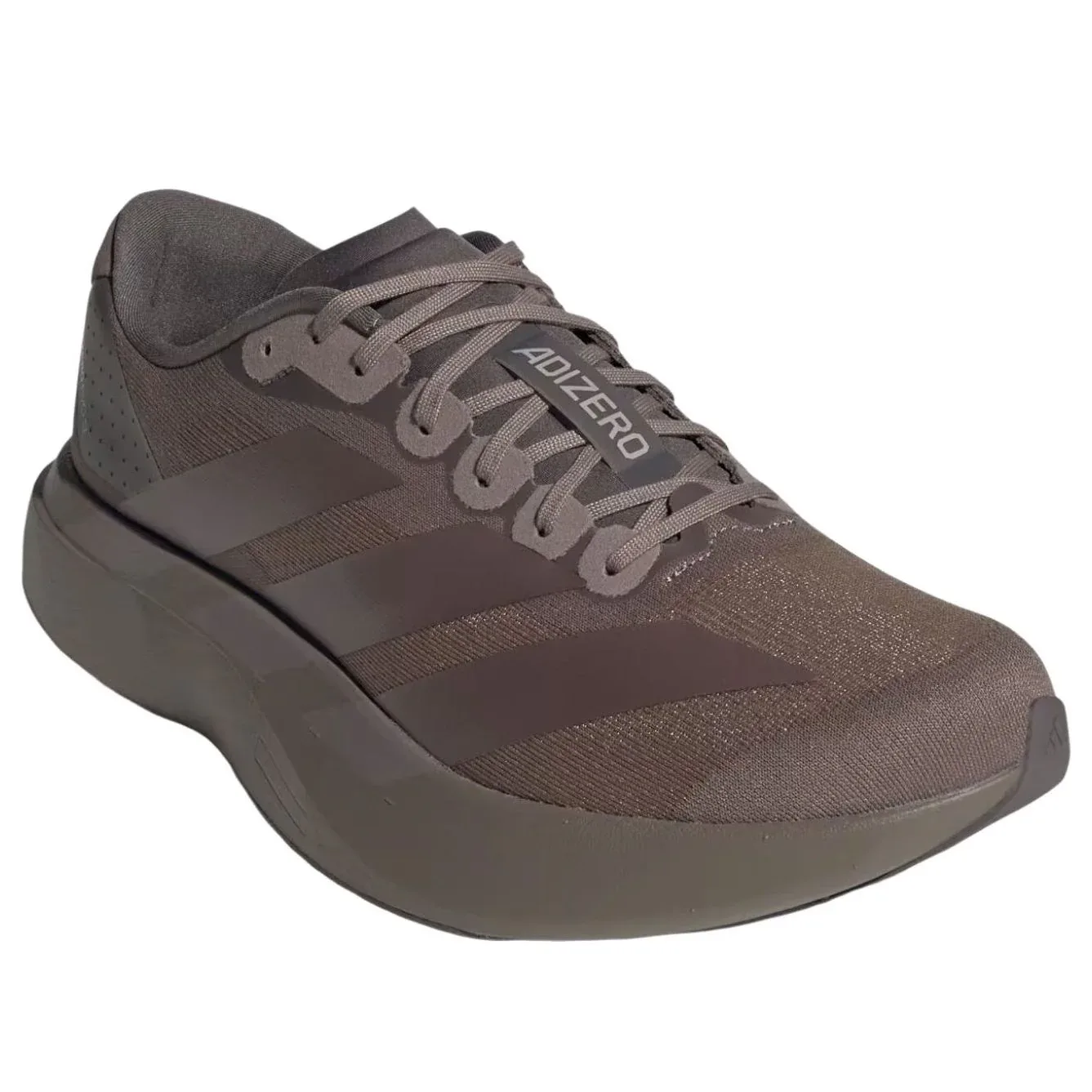 Кроссовки Adidas Adizero Evo SL 'Charcoal Coffee Met. Aurora Black', коричневый — фото 2