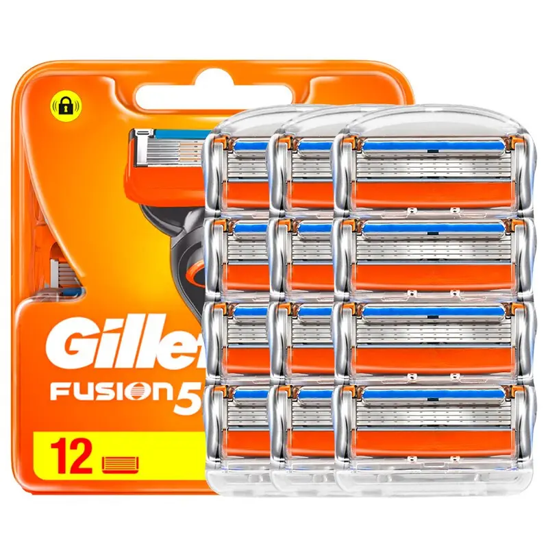 

Ручная бритва для личной гигиены подарок на день рождения для парня Gillette, Blade Head 12 Pcs/Box