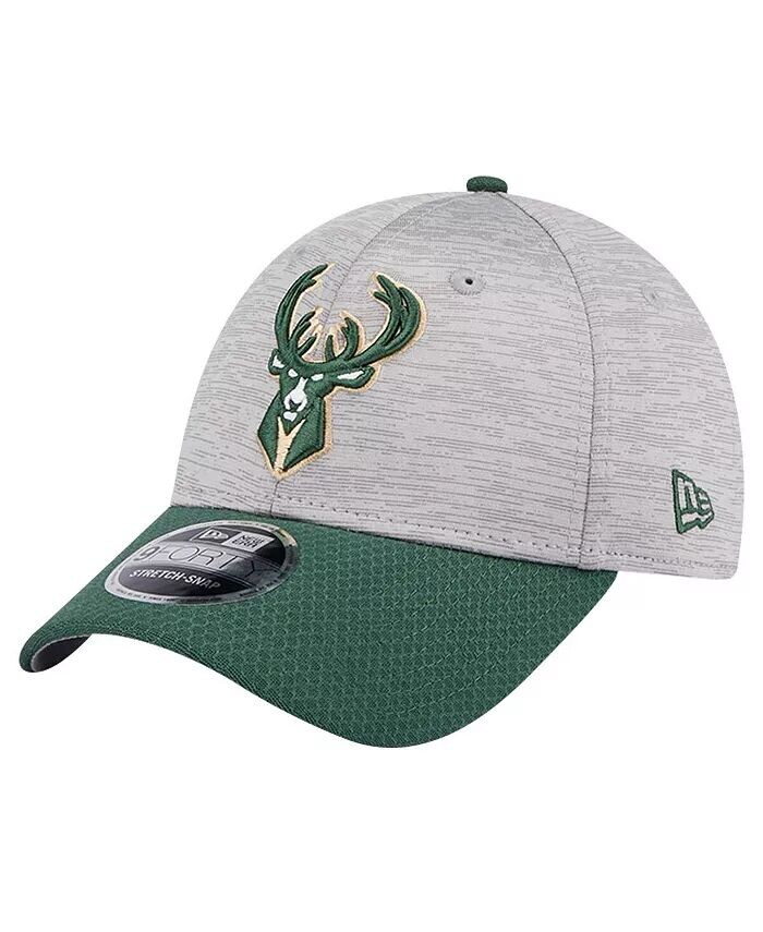 

Мужская регулируемая кепка Milwaukee Bucks Active Digi-Tech 9FORTY цвета серый, охотничий зеленый New Era