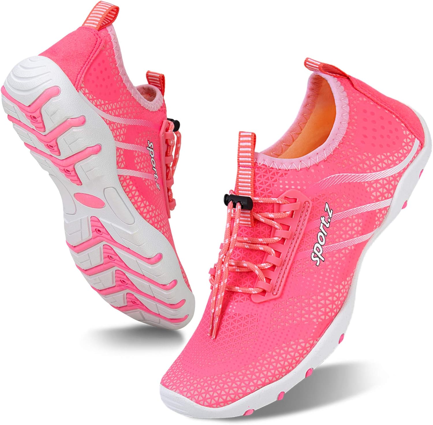 

Водные тапочки WateLves для мужчин и женщин, пляжные и для плавания, быстро сохнущие, акваноски, обувь для бассейна, серфинга, йоги и водной аэробики, розовый