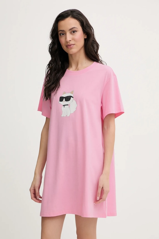 

Ночная рубашка ikon Karl Lagerfeld, розовый