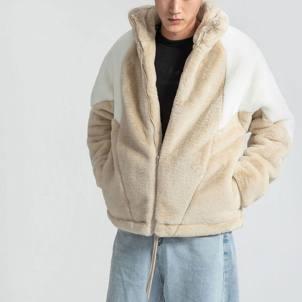 Куртка adidas originals Unisex Speed Fur Jacket Brown, коричневый — фото 3