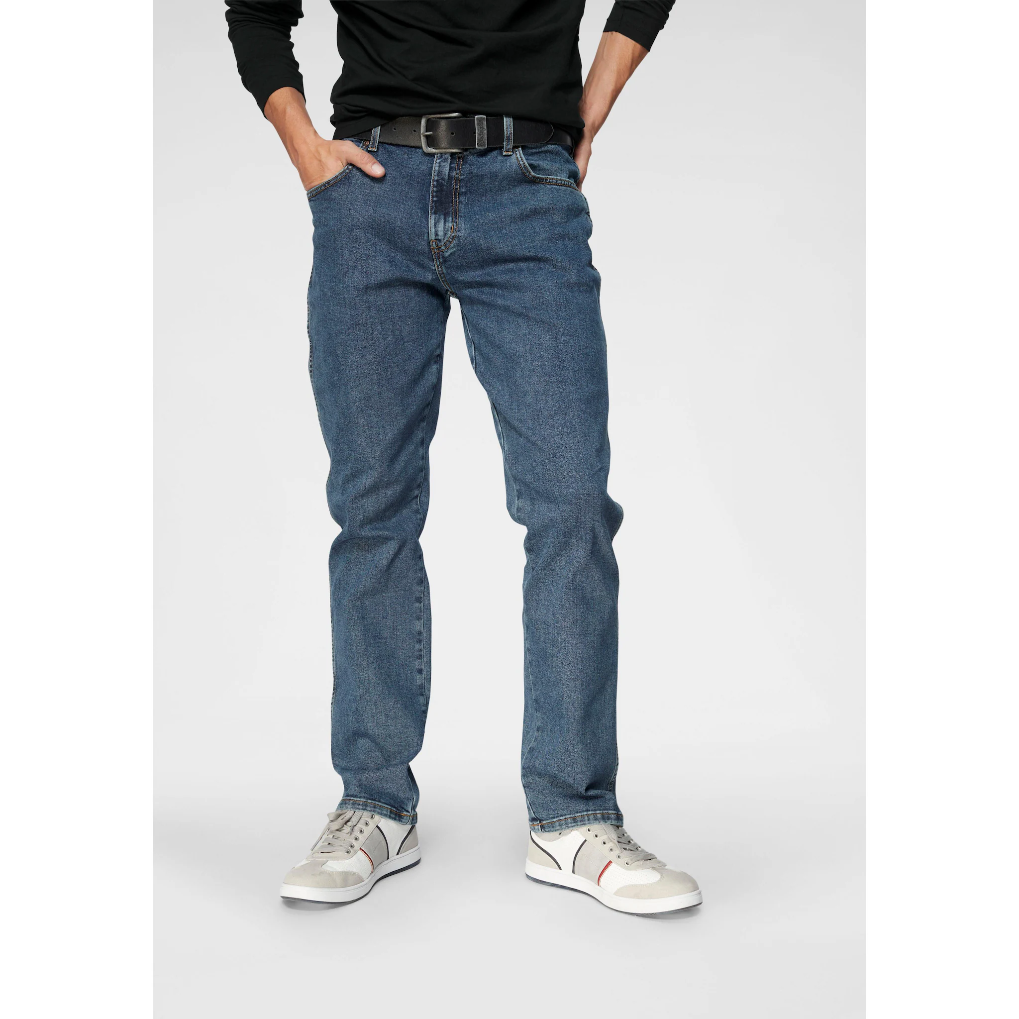 

Прямые джинсы Wrangler "Техас", цвет Stone-Wash