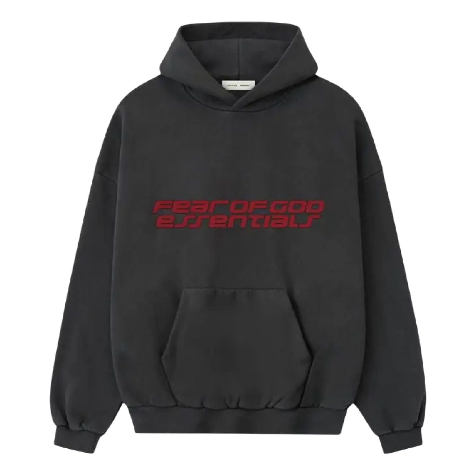 

Толстовка Fear of God Essentials из плотного флиса в стиле 90-х, цвет «Железный серый»