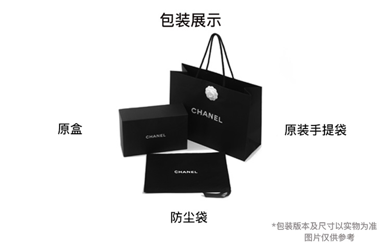 Chanel Женская сумка-шоппер, сумка через плечо из овечьей кожи, синяя — фото 3