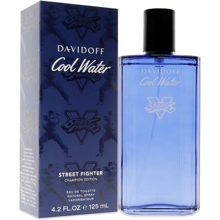 Davidoff Cool Water Street Fighter Champion Edition Eau De Toilette 125ml — фото 3