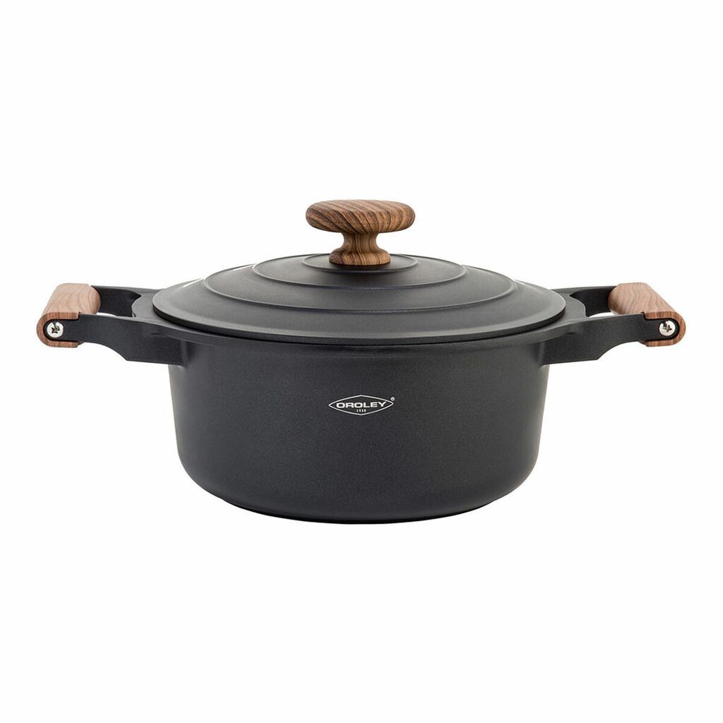 

Кастрюля с крышкой Oroley Nature wood 24 см литой алюминий