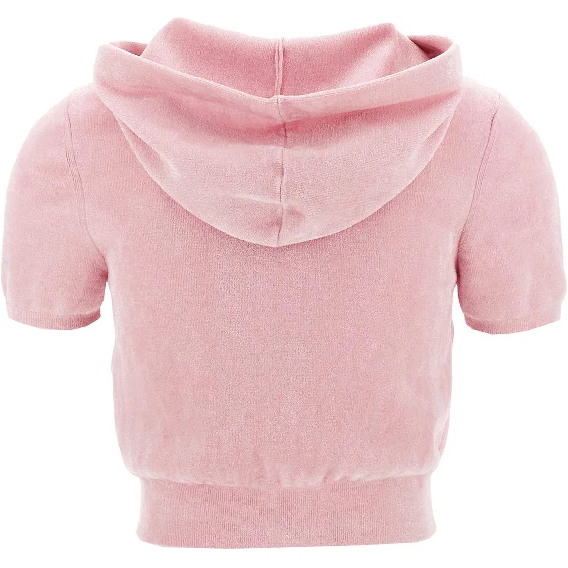 Т By Logo Embossed укороченный худи Alexander Wang, Pink — фото 3