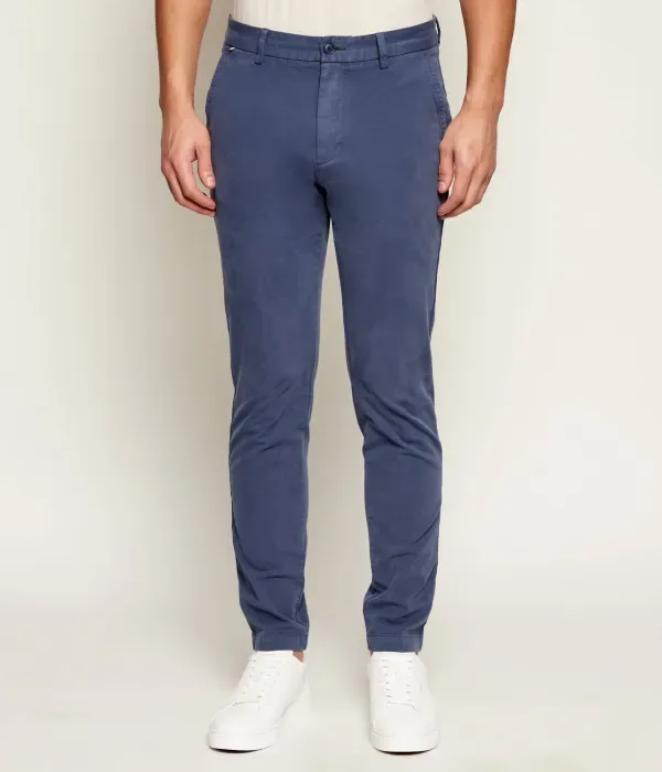 Брюки чинос H-Kaiton1 slim fit Boss, темно-синий — фото 3
