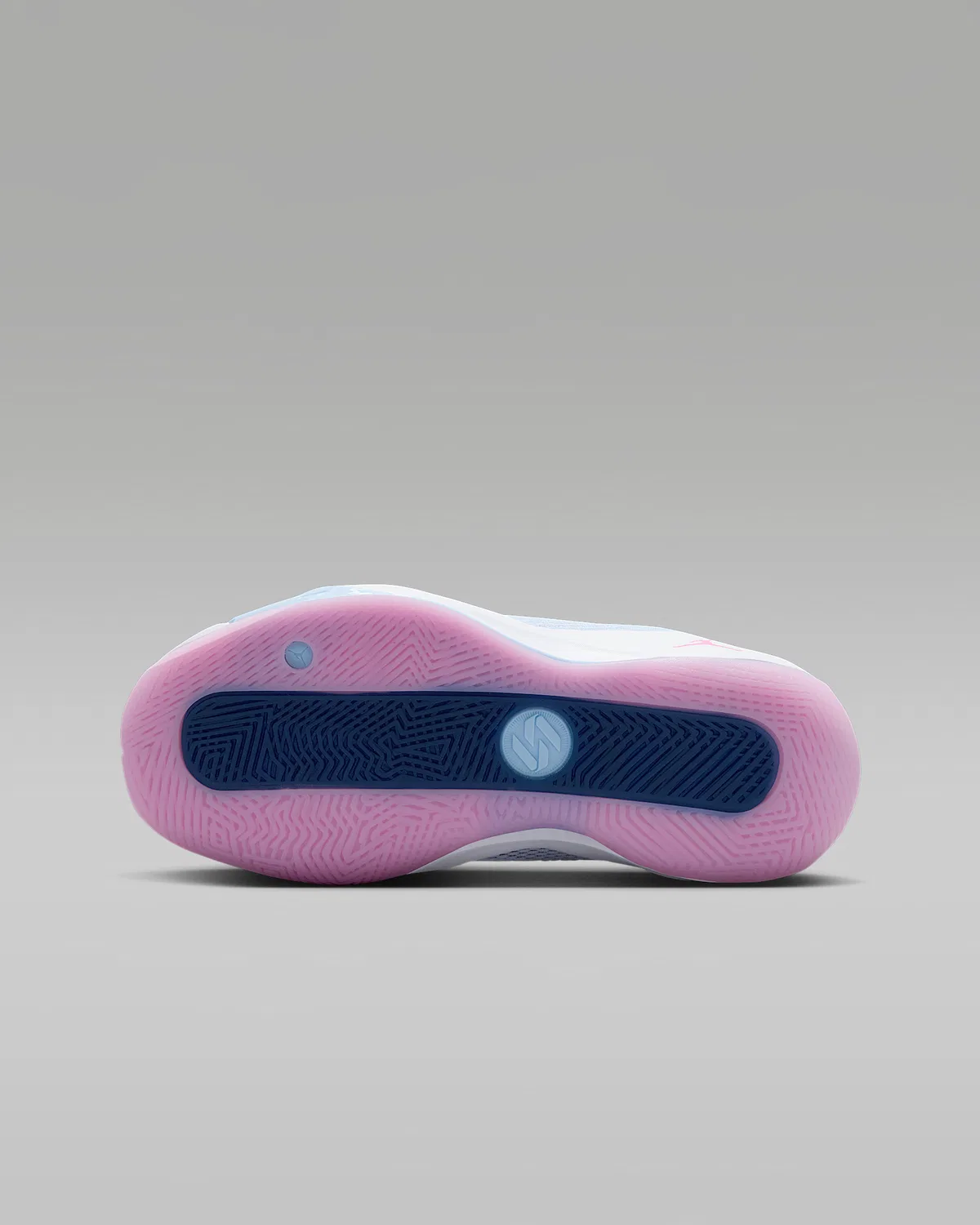 Детские баскетбольные кроссовки Luka 77, Light Marine/Blue Void/White/Hyper Pink — фото 2