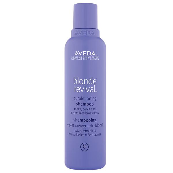 

Фиолетовый тонирующий шампунь для светлых волос, 200 мл Aveda Blonde revival