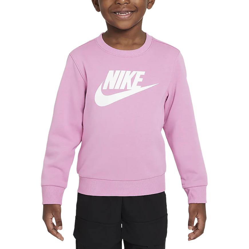 Nike Свитшот Club Mysterious Flamingo Red для детей 3-7 лет — фото 3