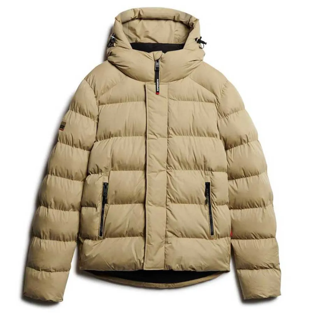 

Куртка Superdry Microfibre Sport, бежевый