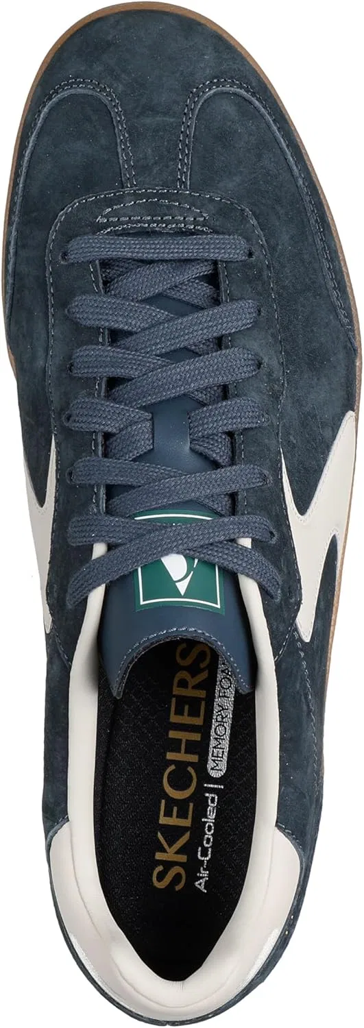 Мужские кроссовки Skechers Hotshot Azir, Charcoal Pig Suede Trim — фото 2