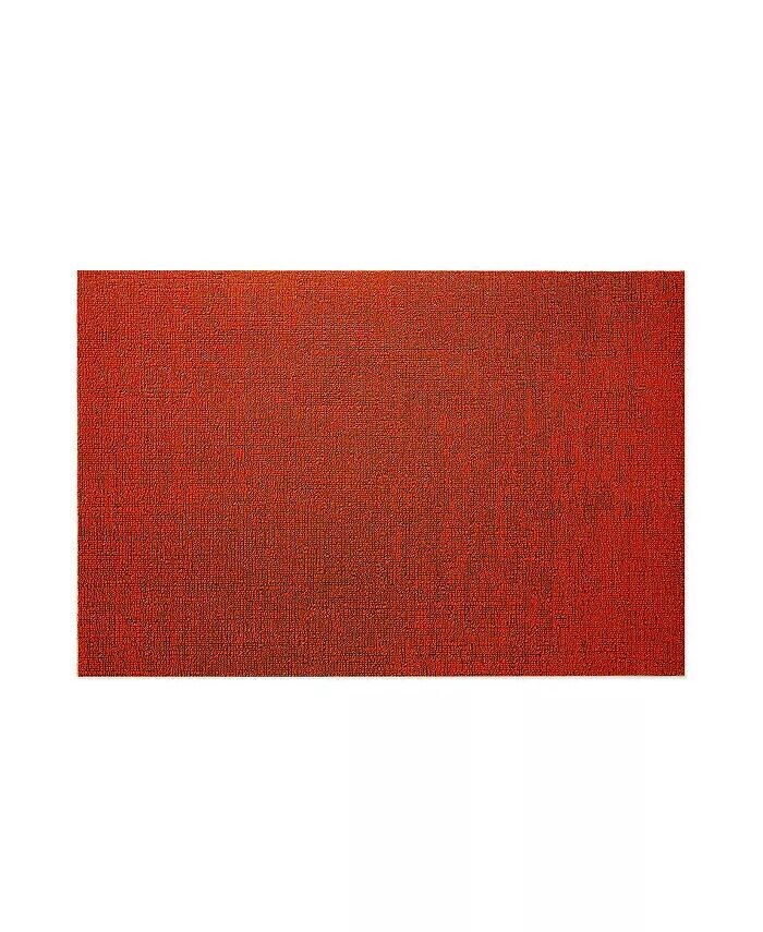 

Твердый ворсистый коврик 18 x 28 дюймов Chilewich, оранжевый