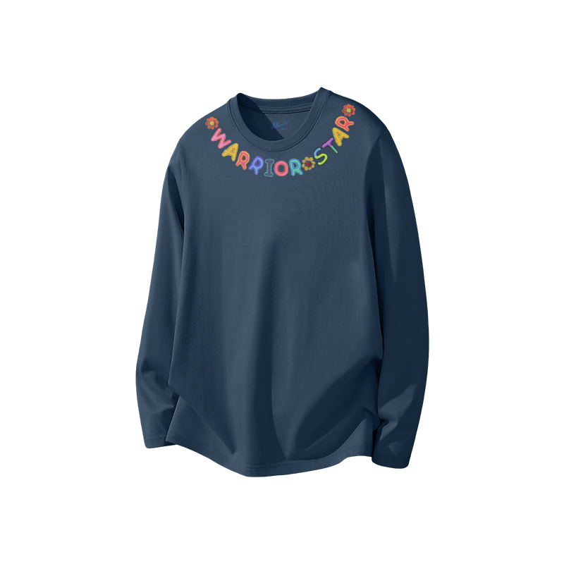 

Футболка Unisex Crew Neck Moderate Straight Fit WARRIOR, haze синий