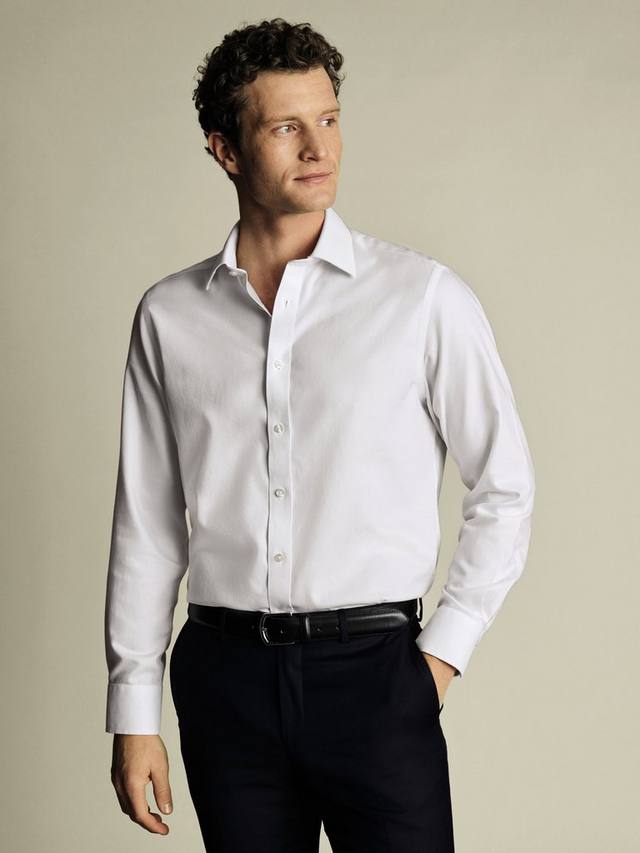 

Хлопковая рубашка Slim Fit Charles Tyrwhitt