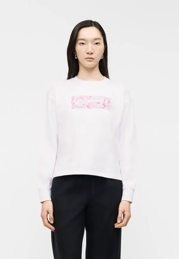 

Толстовка с цветочным логотипом Karl Lagerfeld Jeans, White, Белый, Толстовка с цветочным логотипом Karl Lagerfeld Jeans, White