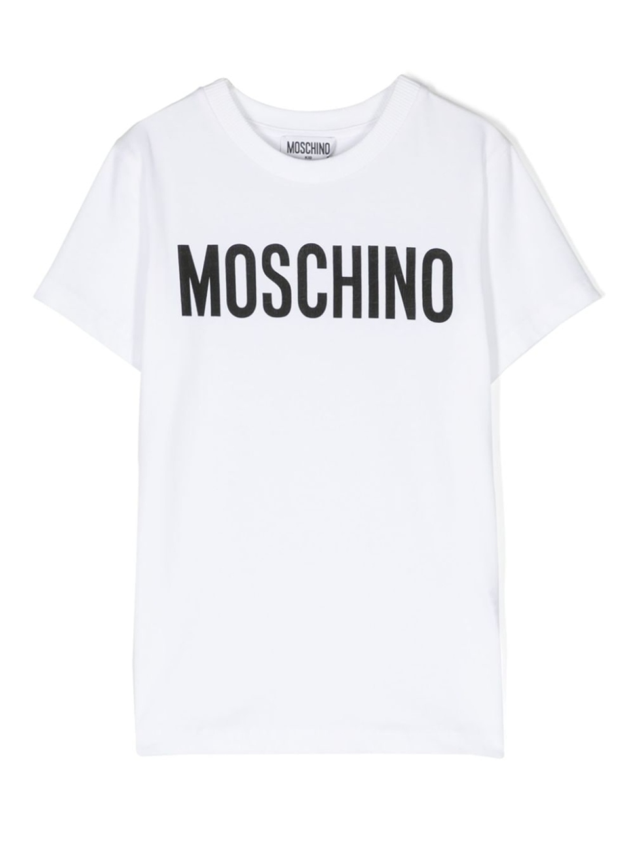 

Moschino Kids футболка с логотипом, белый