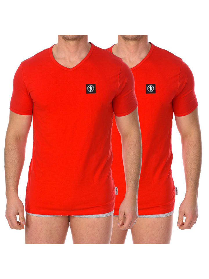 

Майка Bikkembergs, красный