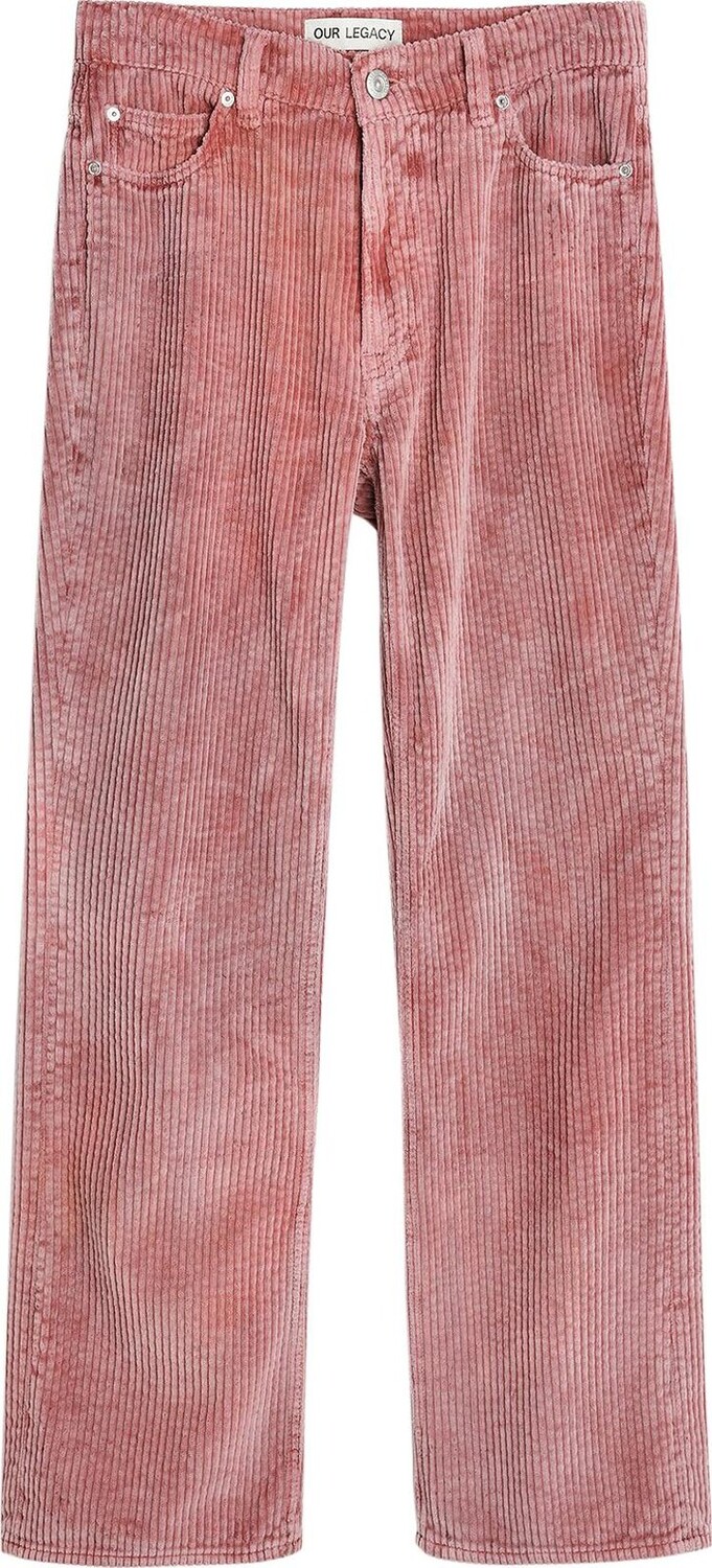 

Брюки Our Legacy 70s Cut 'Pink', розовый