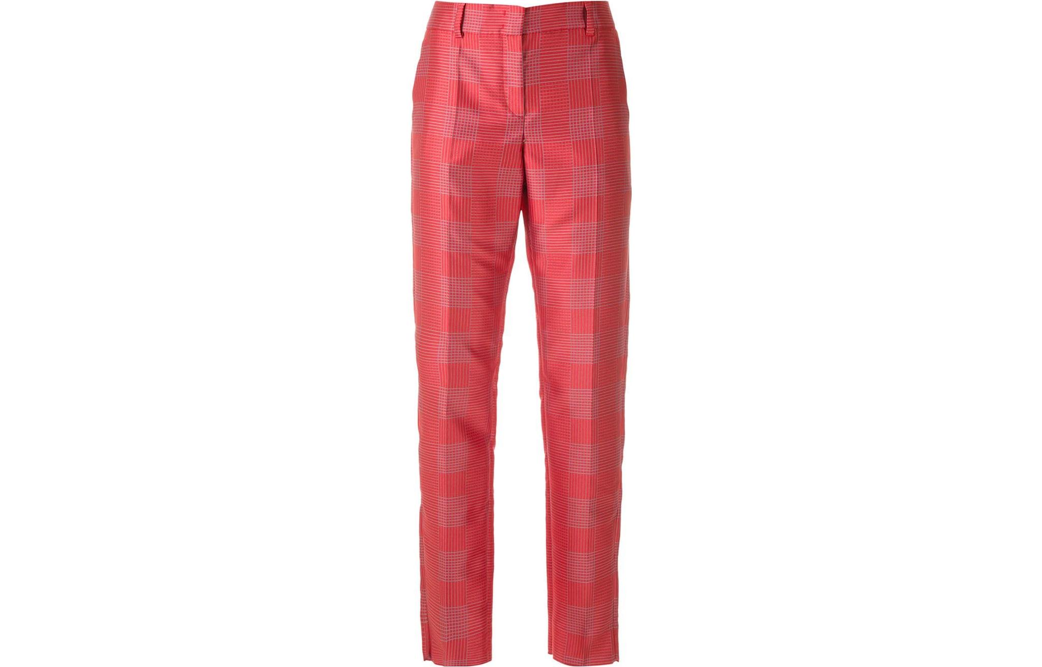 

EMPORIO ARMANI Повседневные брюки женские красные