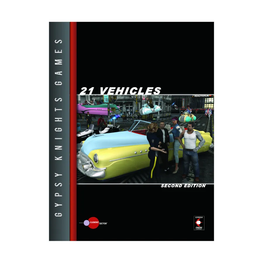 

21 Vehicles (Second Edition), Clement Sector, мягкая обложка