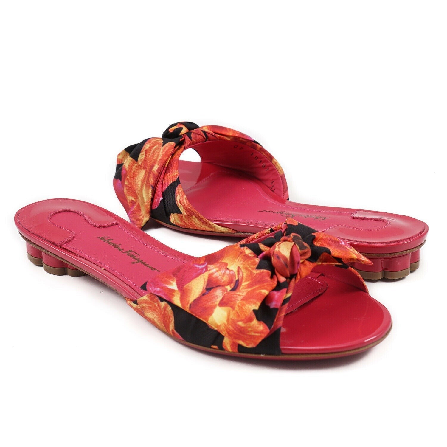 Женские сандалии SALVATORE FERRAGAMO Chianni 682859 Фуксия, фуксия — фото 2