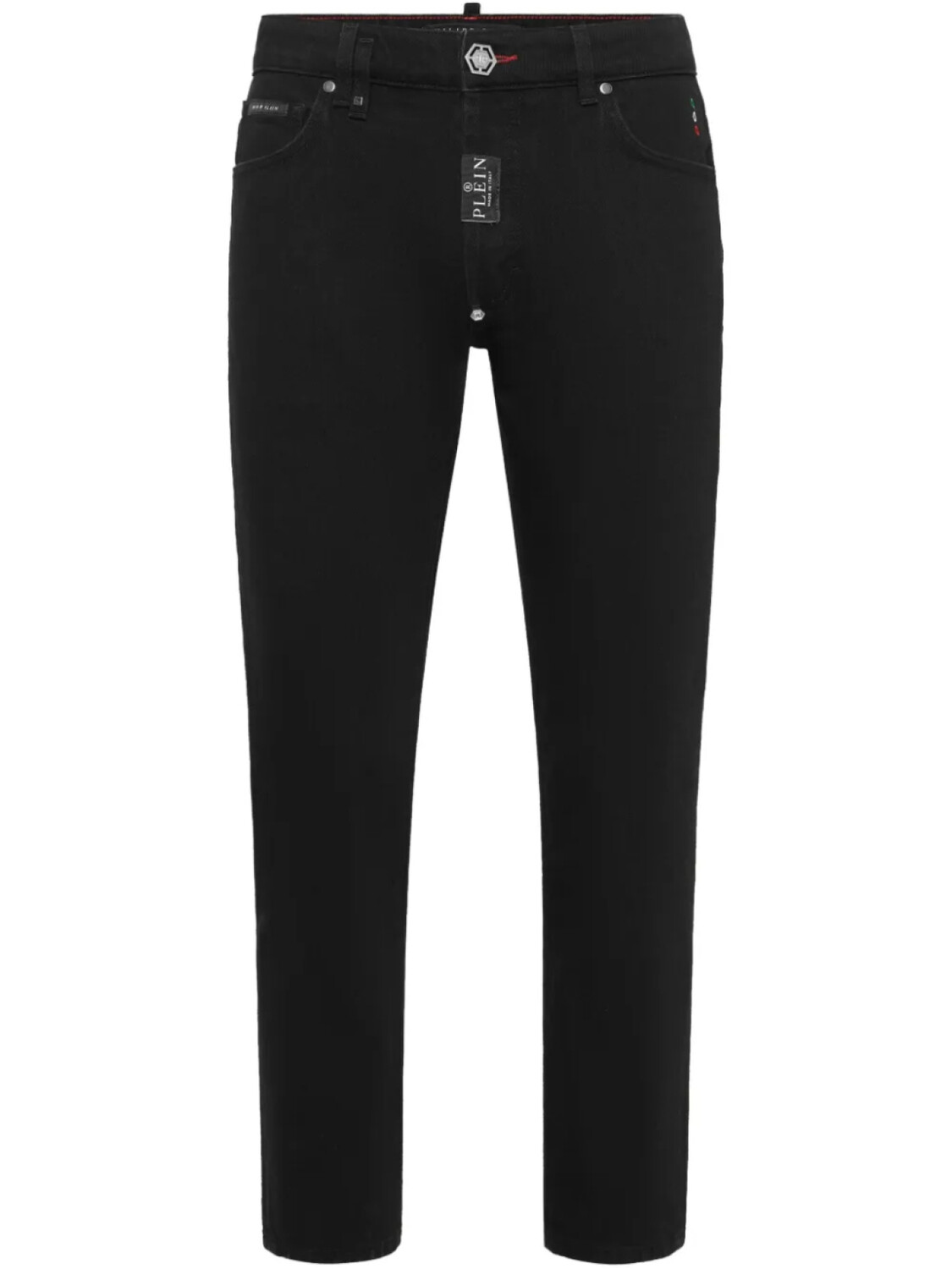 

Джинсы из хлопка Philipp Plein, черный