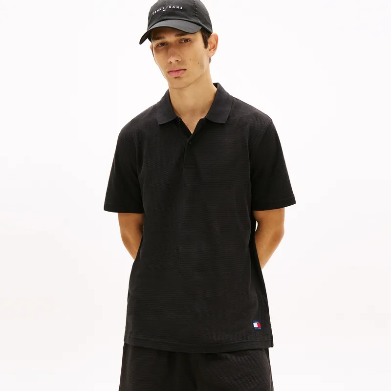 Футболка мужская Moderate Tommy Hilfiger, Black BDS — фото 4