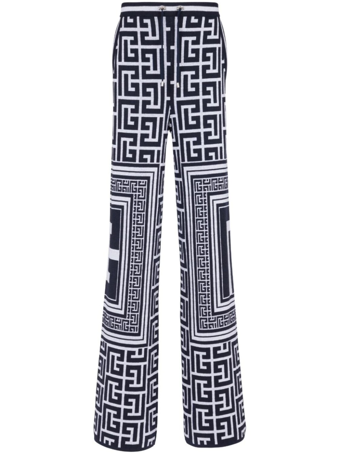 

Balmain брюки прямого кроя, черный