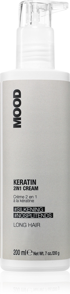 

Кератиновый кондиционер с кератином для длинных волос Mood, „du viename“ 200 мл