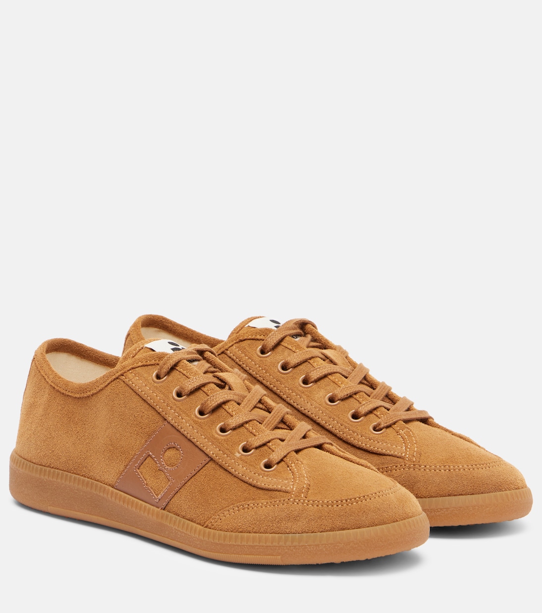 Кроссовки Klyce с отделкой из кожи и замши Isabel Marant, Cognac