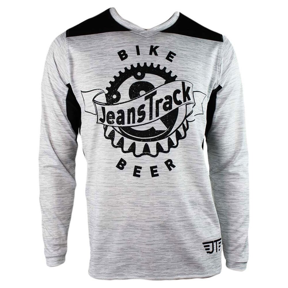 

Мотоджерси с длинным рукавом JeansTrack Bike&Beer, серый
