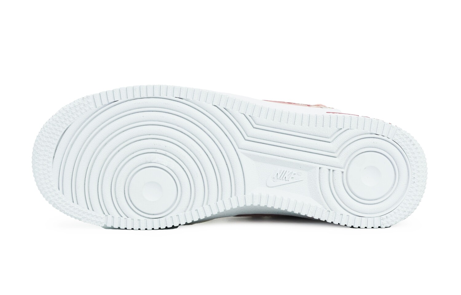 Женские кроссовки для скейтбординга Nike Air Force 1, Milk goo sweetheart — фото 2