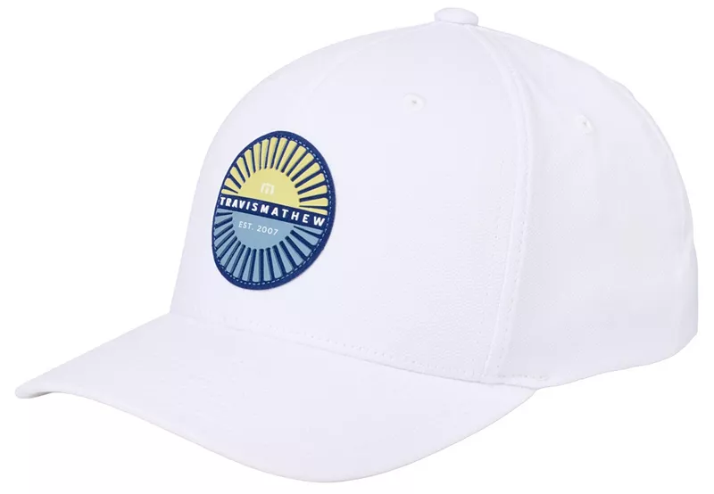 

Мужская кепка для гольфа TravisMathew Touching Down, белый