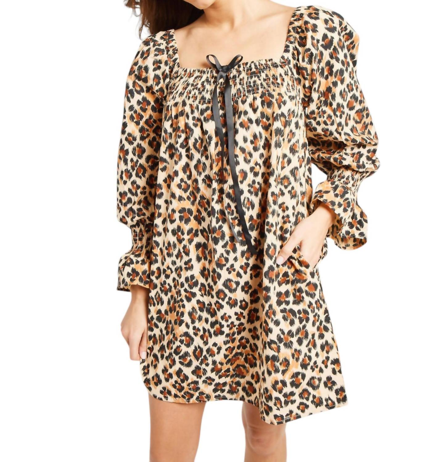 

Платье Gabriette в цвете гепарда MILLE, цвет cheetah