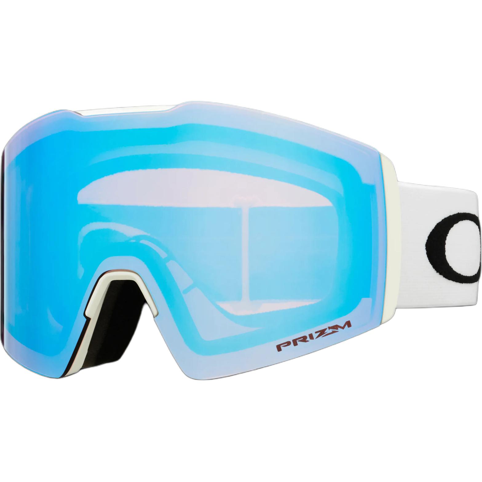 

Fall Line L солнцезащитные очки для горных лыж с защитой от запотевания, бликов и ветра, унисекс Oakley, синий белый, matte белый strap