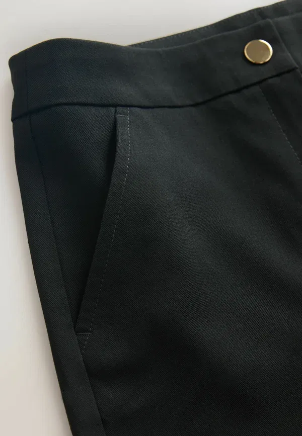 Брюки Next, Longer length fit senior straight leg school trousers, черный — фото 3