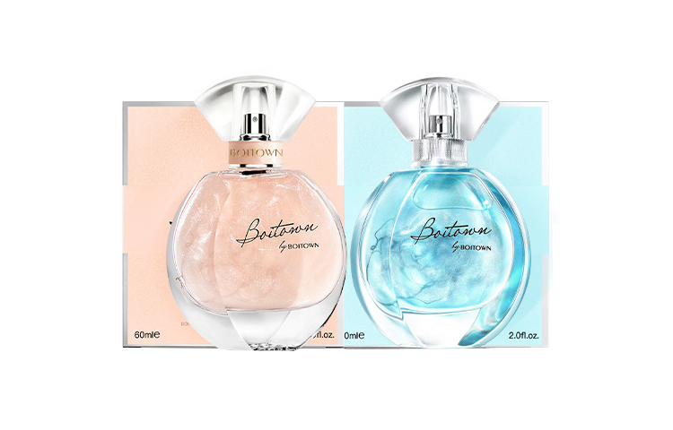 BINGXILI духи EDP ирисовый песочный поток/полярное сияние набор 60мл+60мл BOITOWN — фото 3