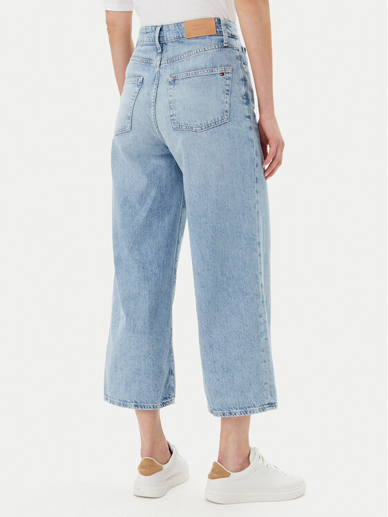 Джинсы свободного кроя WW0WW45504 Tommy Hilfiger, голубой — фото 3