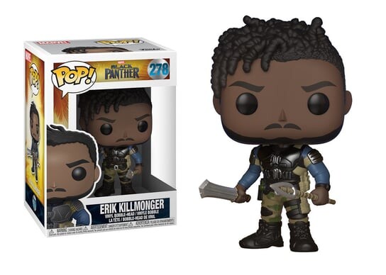 

Funko POP! Marvel, коллекционная фигурка, Черная Пантера, Эрик Киллмонгер
