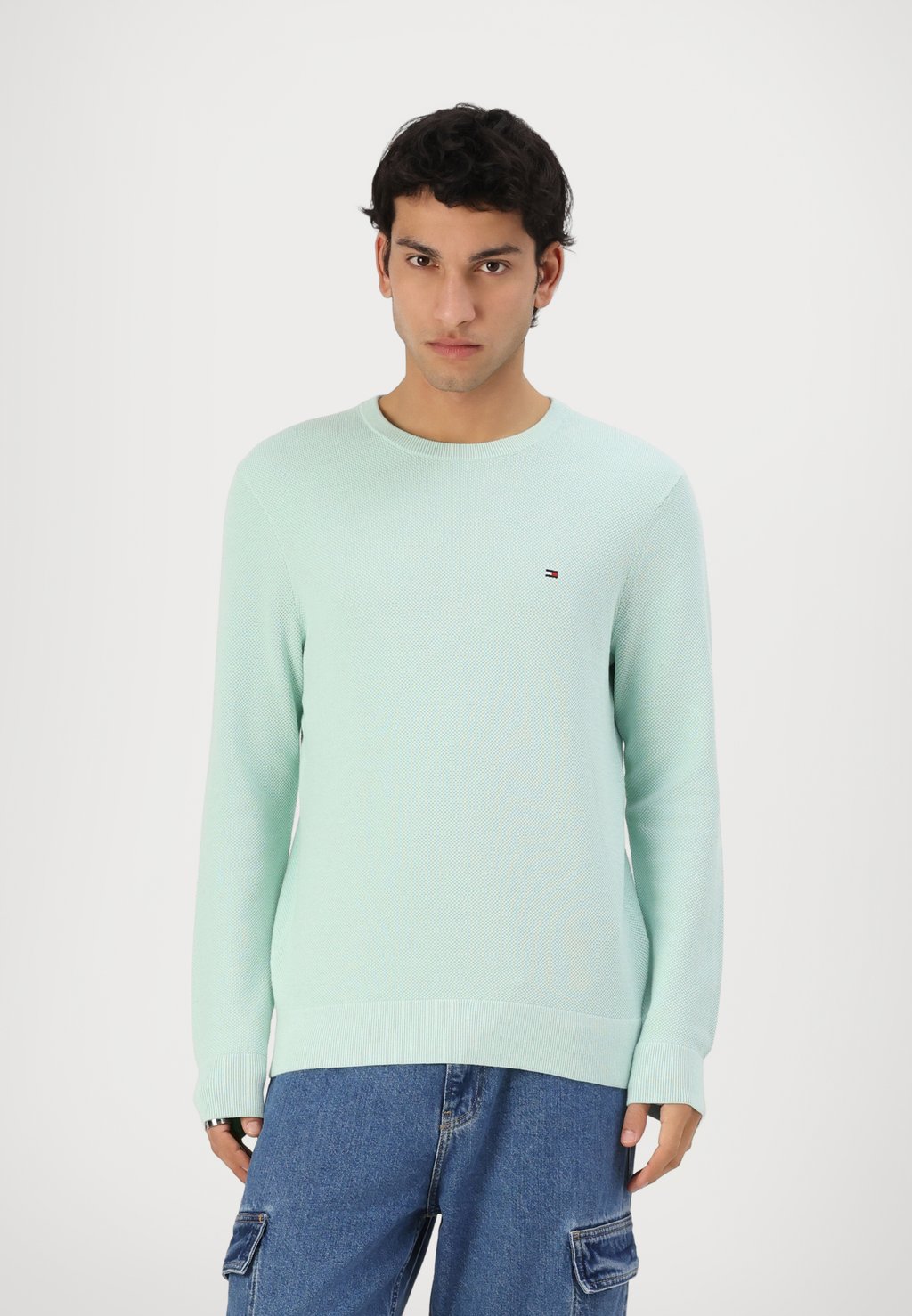 

Джемпер ESSENTIAL STRUCTURE CREW NECK Tommy Hilfiger, темно-зеленый
