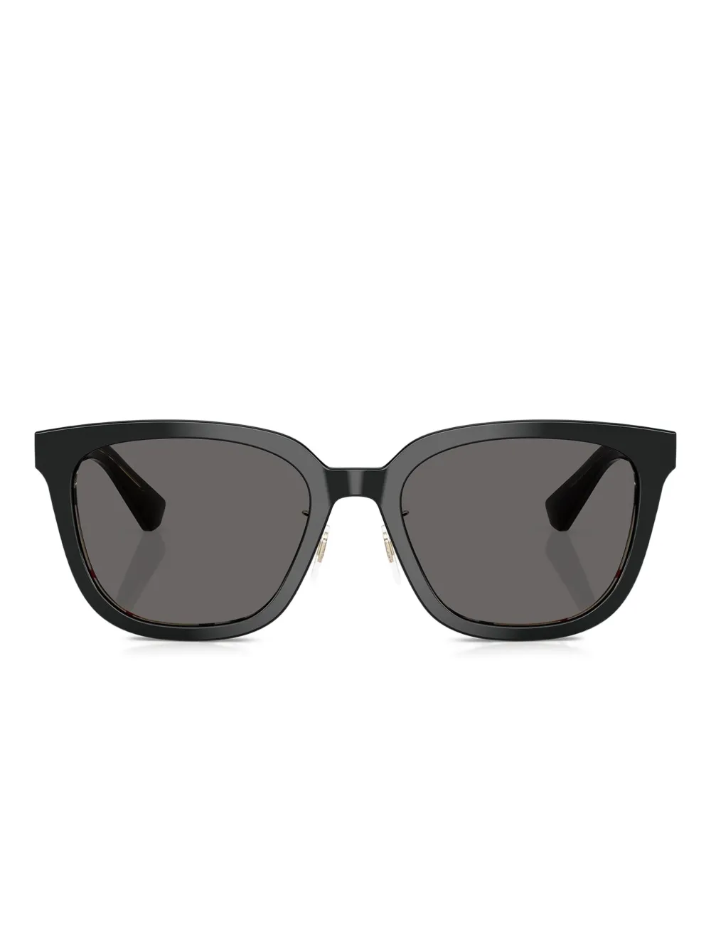 

Солнцезащитные очки в квадратной оправе Burberry Eyewear, черный