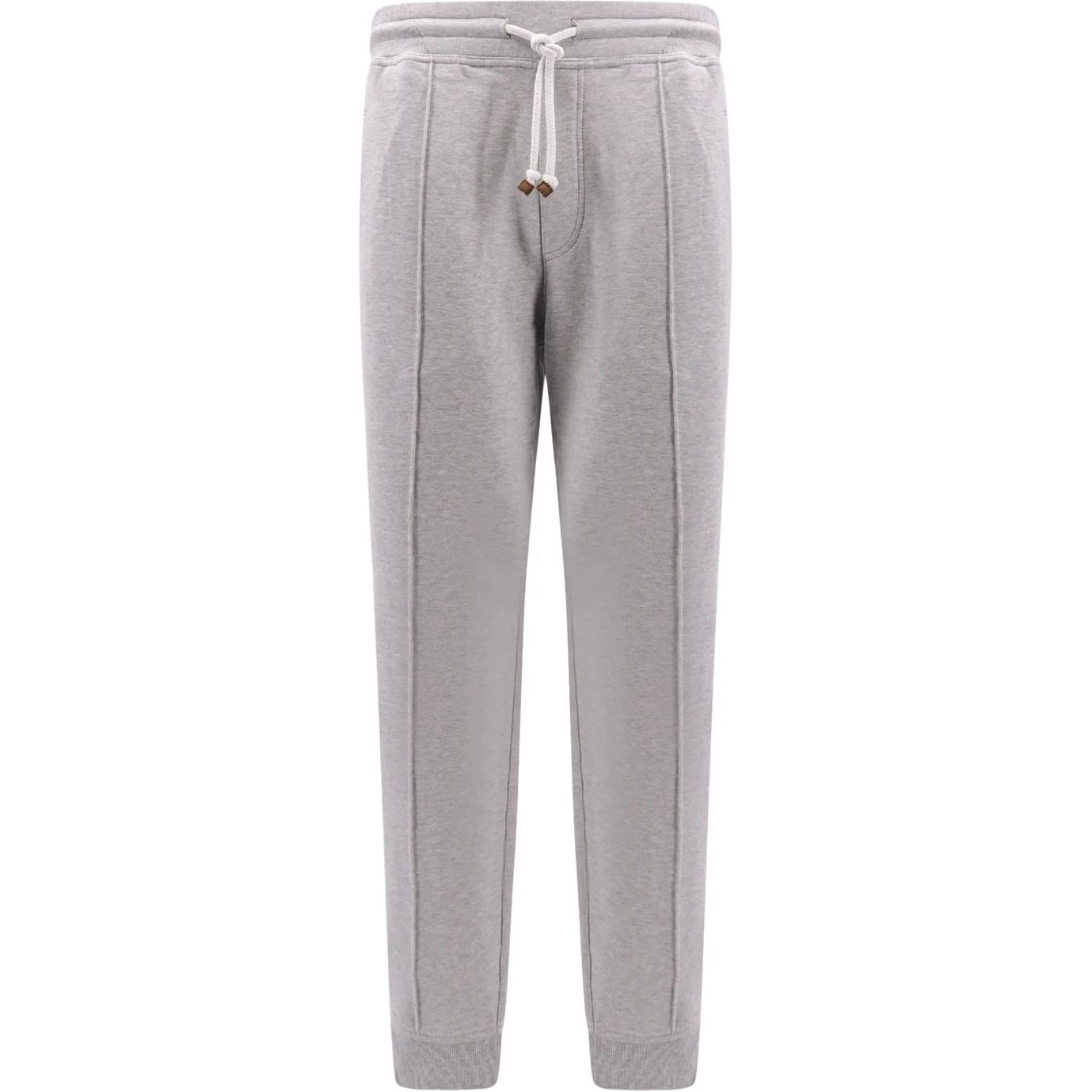 

Brunello Cucinelli Мужские повседневные брюки, светло-серые