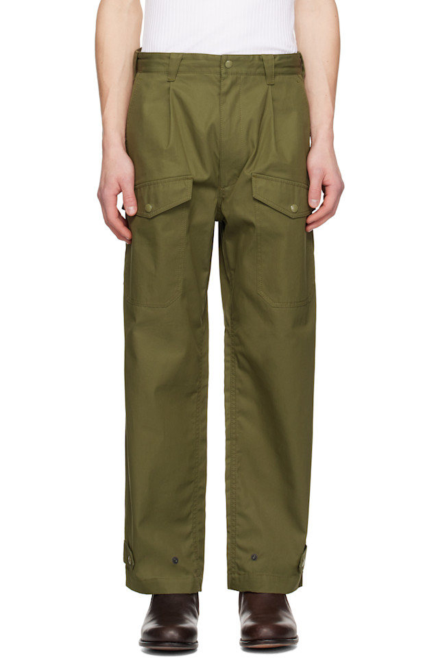 

Брюки карго уставные Alfonso Pilgrim Surf + Supply, зеленый