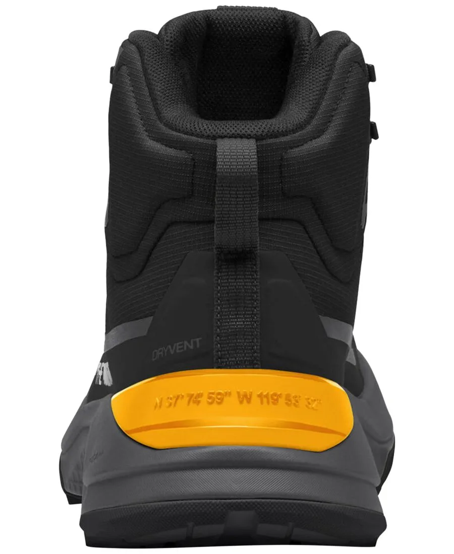 Мужские ботинки Fastpack Mid WP на шнуровке The North Face, черный/summit золото — фото 2