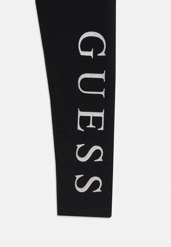 Детские леггинсы и брюки в стиле "кор" Guess, Jet Black — фото 4