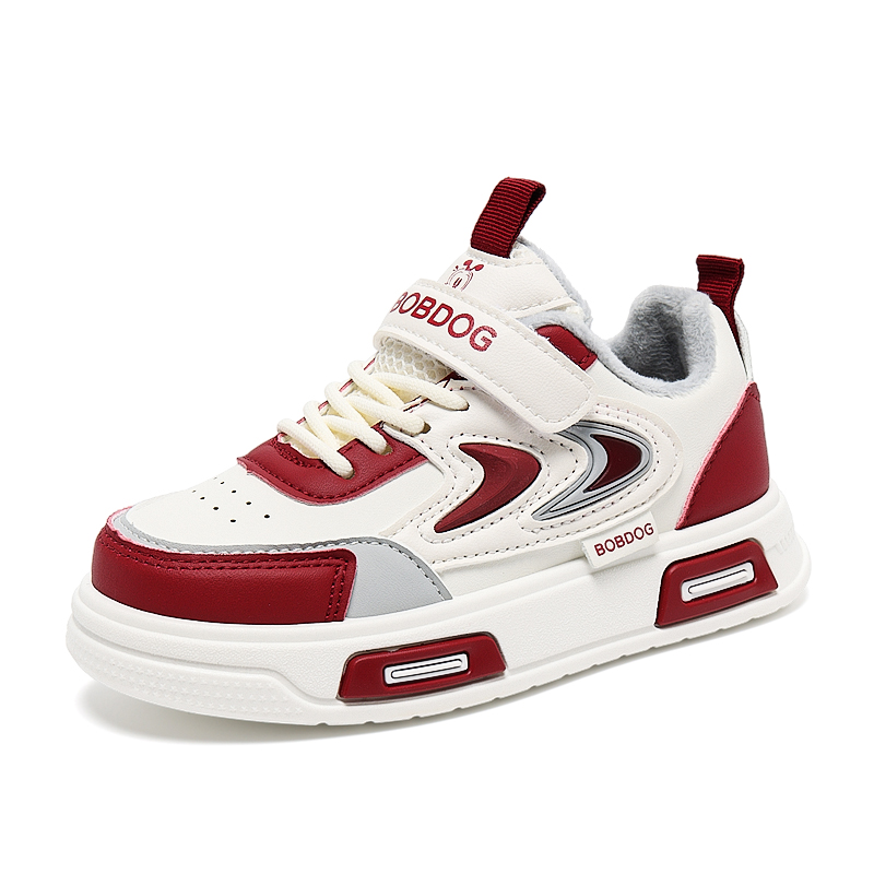 

Детские беговые кроссовки Kids' BOBDOG, YCS612-Low-Top Angora красный[Fleece-Lined Thermal]